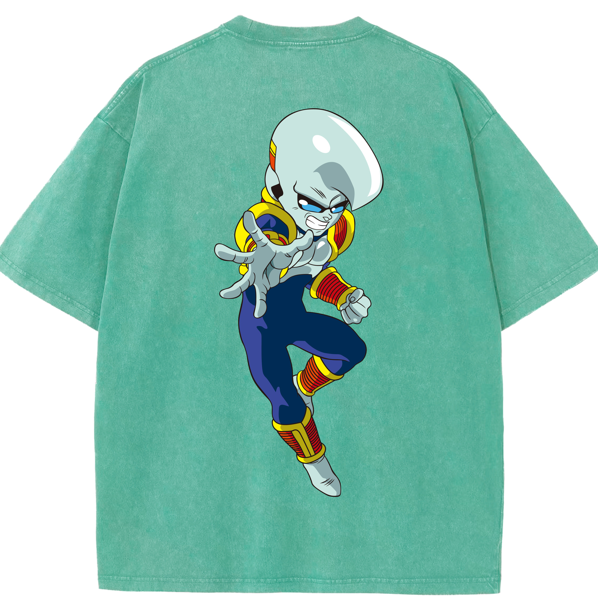 （画像用） ドラゴンボール DRAGON BALL 綿100% ヴィンテージ風 半袖Tシャツ（背面プリント）